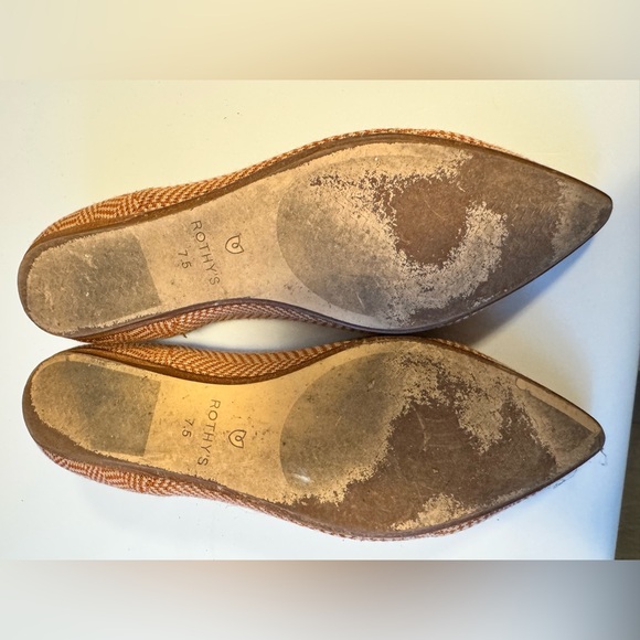 Rothy’s Point in Camel Herringbone, Size 7.5 - Picture 3 of 3